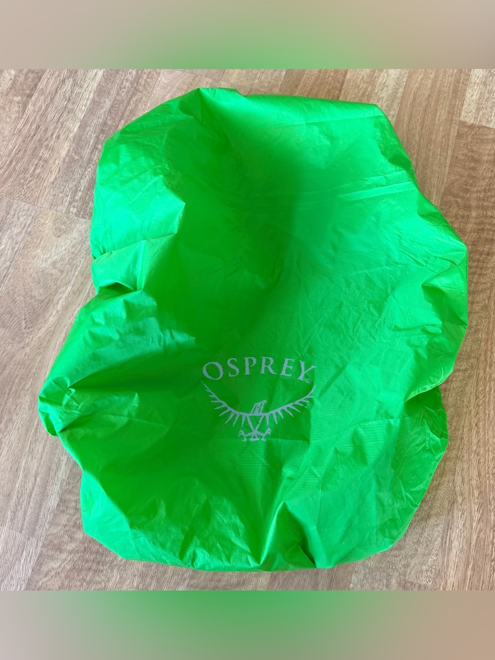 OSPREY Bright Green Backpack Rain Cover